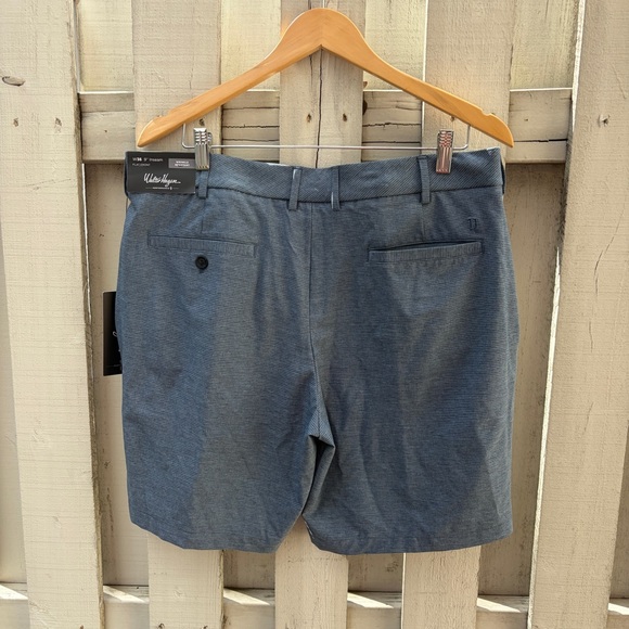 Walter Hagen Blue Heathered Performance Shorts - Picture 6 of 6